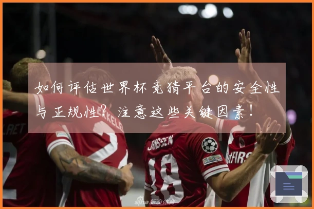 如何评估世界杯竞猜平台的安全性与正规性？注意这些关键因素！